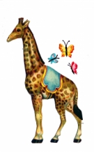 images/productimages/small/Circus giraf met vlinders BIH.jpg